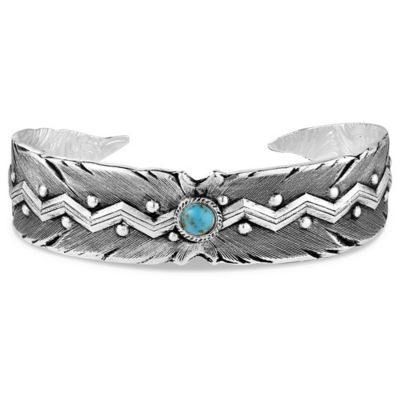 Montana Silversmiths Wild Lightning American Made Cuff Bracelet