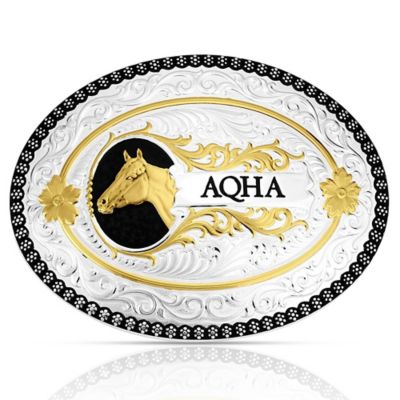 Montana Silversmiths Golden Gait AQHA Buckle