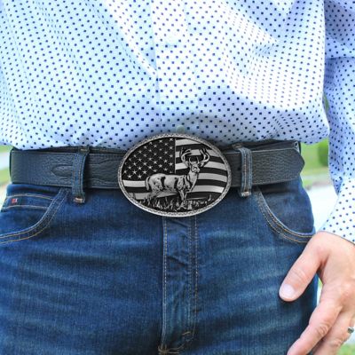 Image showing  Hunters Stars & Stripes Buckle