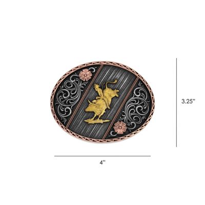 Image showing  Tri Color Rodeo Buckle