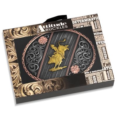 Image showing  Tri Color Rodeo Buckle