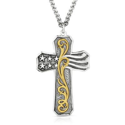 Montana Silversmiths Faith & Freedom American Made Necklace