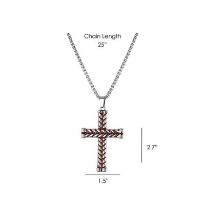 Image showing  Bound Faith Cross Necklace