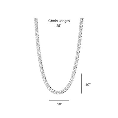 Image showing  Frosted Luster Chain Necklace