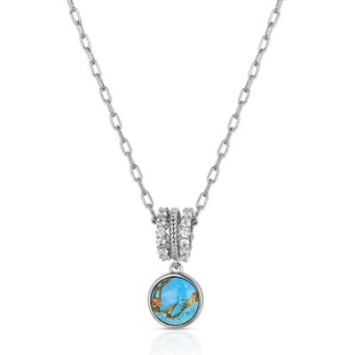 Montana Silversmiths Trailing Turquoise Necklace