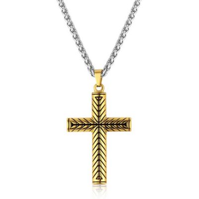 Montana Silversmiths Anchor Point Cross Necklace