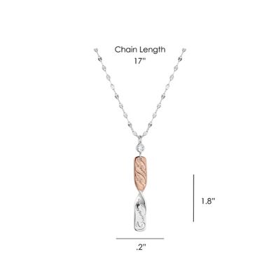 Image showing  Flatland Twister Necklace