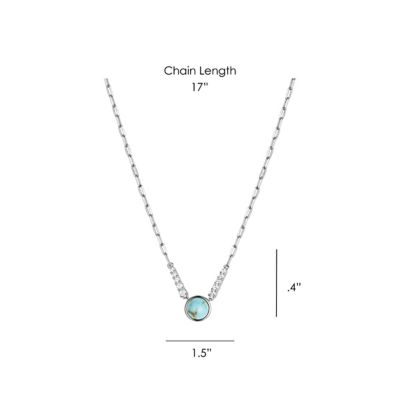 Image showing  Desert Moonlight Turquoise Necklace