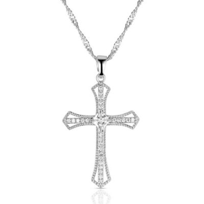 Montana Silversmiths Desert Radiance Cross Necklace