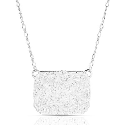 Image showing  Western Buckle Necklace with Longhorn