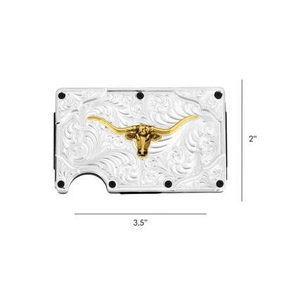 Image showing  Ironwood Card Case with Longhorn