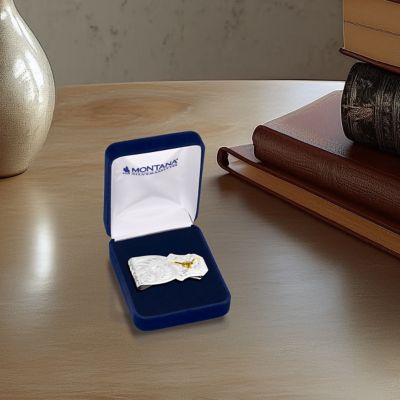 Image showing  Trail Boss Custom Money Clip with Longhorn