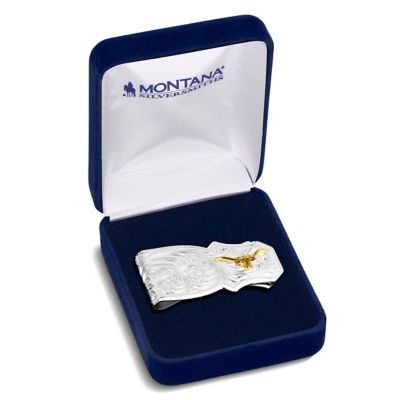 Image showing  Trail Boss Custom Money Clip with Longhorn