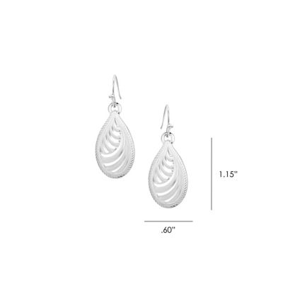 Image showing  Sandstorm Spiral Earrings
