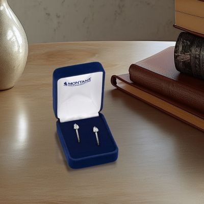 Image showing  Wandering Trail Hoop Earrings