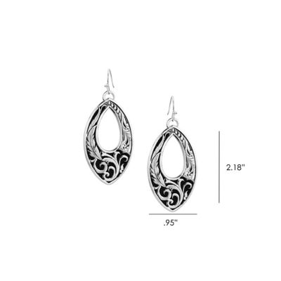 Image showing  Shadow & Shine American Made Dangle Earrings