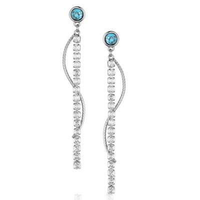 Montana Silversmiths Canyon Serenade Turquoise Earrings