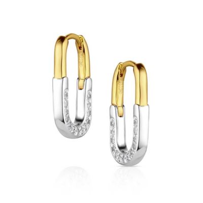 Montana Silversmiths The Flats Hoop Earrings