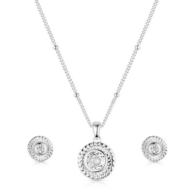 Montana Silversmiths Mountain Rain Jewelry Set