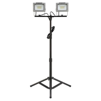 JobSmart 10,000 Lumen Dual Head AC Work Light