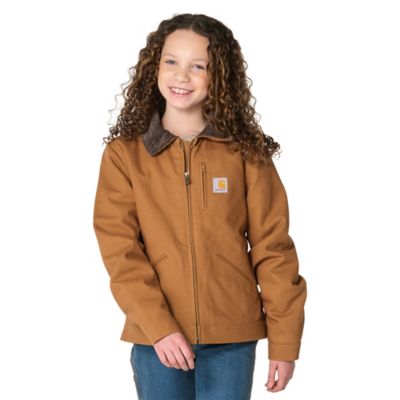 Carhartt Youth Girl Canvas Detroit Jacket