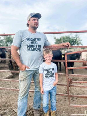Image showing  Mud or Manure Toddler/Youth Tee