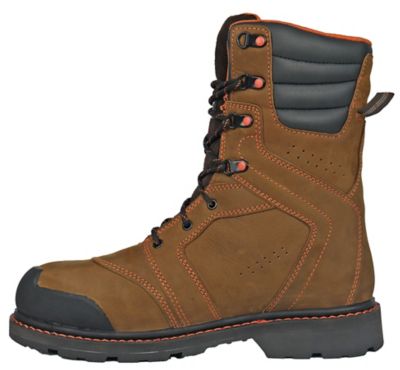 Image showing 6 th HOSS Boot Company Men's Clash Composite Toe Insulated Waterproof Work Boots Slip Resistant EH Puncture Resistant Safety Boot