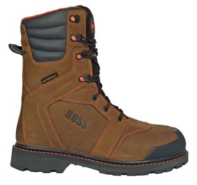 Image showing  Men's Clash Composite Toe Insulated Waterproof Work Boots Slip Resistant EH Puncture Resistant Safety Boot