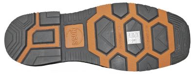 Image showing 1 th HOSS Boot Company Men's Fracker Met Guard Comp Toe Leather Work Boot Waterproof Slip Resistant EH Puncture Resistant Safety Boot