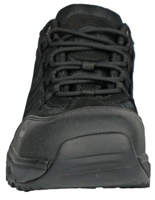 Image showing  Men's Eric Lo Composite Toe Leather Work Shoes Wide Fit Slip Resistant EH Safety Wedge Outsole