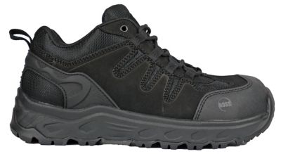 Image showing  Men's Eric Lo Composite Toe Leather Work Shoes Wide Fit Slip Resistant EH Safety Wedge Outsole