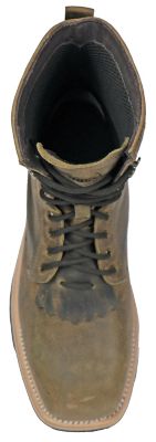 Image showing  Men's Brisbee Lacer Comp Toe Leather Work Boots Waterproof Slip Resistant EH Puncture Resistant Safety Boot