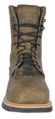 Image showing  Men's Brisbee Lacer Comp Toe Leather Work Boots Waterproof Slip Resistant EH Puncture Resistant Safety Boot