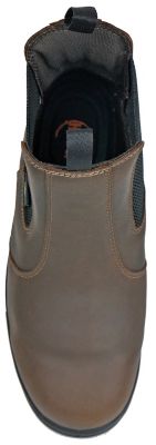 Image showing  Men's Snip Met Guard Composite Toe Leather Work Boot Slip Resistant EH Safety Protection