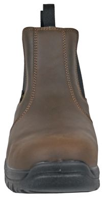 Image showing  Men's Snip Met Guard Composite Toe Leather Work Boot Slip Resistant EH Safety Protection