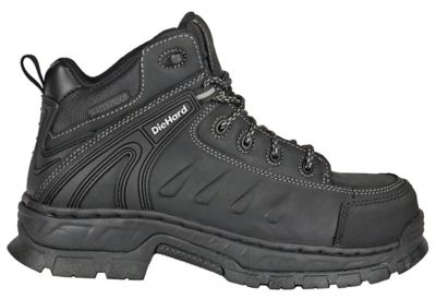 Image showing 4 th DieHard Men's Squire Composite Toe Leather Work Boots Waterproof Slip Resistant EH Puncture Resistant Safety Boot