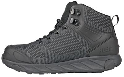 Image showing 6 th HOSS Boot Company Men's Buster Hi Composite Toe Leather Work Boots High Top Slip Resistant EH Safety Boot