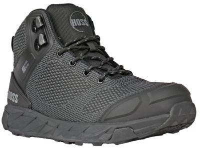 HOSS Boot Company Men's Buster Hi Composite Toe Leather Work Boots High Top Slip Resistant EH Safety Boot