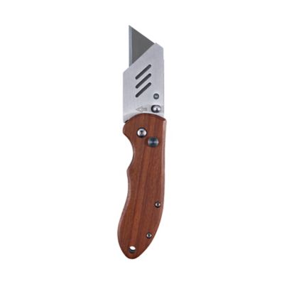 JobSmart Utility Knife with Wood Handle
