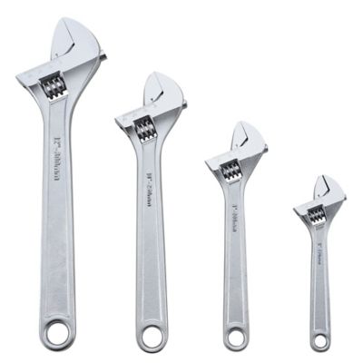 JobSmart Assorted Adjustable Wrench Set, 4 pc.