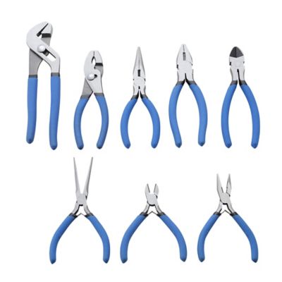 JobSmart Mini and Full-Size Pliers Set, 8 pc.