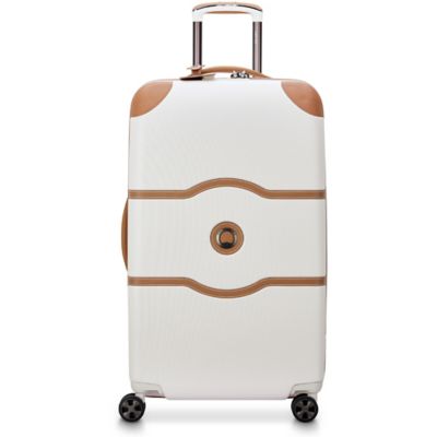 Delsey Chatelet Air 2.0 Hardside 26 in. Luggage Trunk with Spinner Wheels in Angora