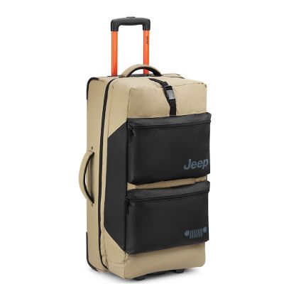 Image showing  Jeep JSOO6B 3 pc. Rolling Duffel Set with Carry-On, Medium & Large Duffel Bags in Warm Sand