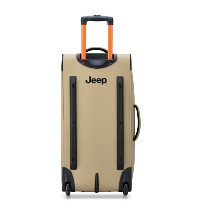 Image showing  Jeep JSOO6B 3 pc. Rolling Duffel Set with Carry-On, Medium & Large Duffel Bags in Warm Sand
