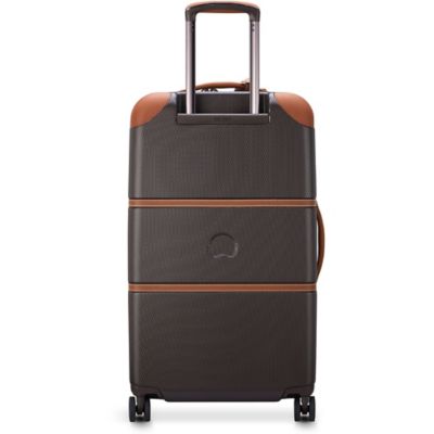 Image showing 7 th Delsey Chatelet Air 2.0 Hardside 26 in. Luggage Trunk with Spinner Wheels in Chocolate