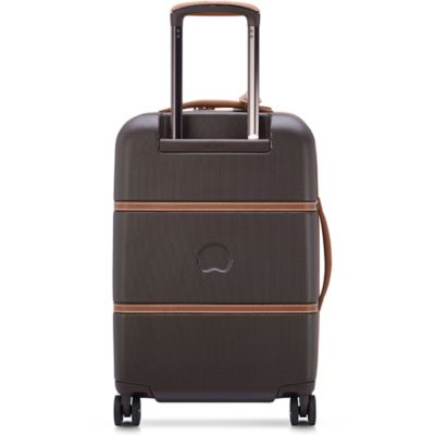 Image showing 7 th Delsey Chatelet Air 2.0 Hardshell Carry-On Luggage with Spinner Wheels in Chocolate