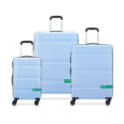 Delsey Benneton Now! 3 pc. Hardside Luggage Set with Carry-On, Medium & Large Spinner Suitcases in Black