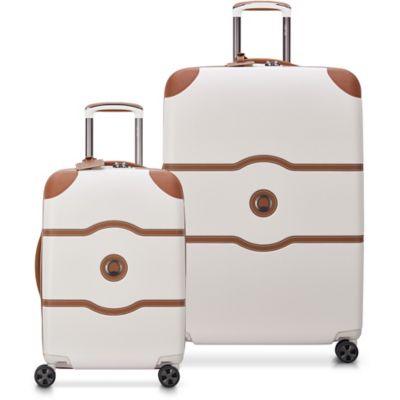 Delsey Chatelet Air 2.0 2 pc. Carry-On Luggage & Large Check In Suitcase Set in Angora