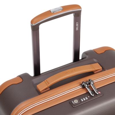 Image showing 9 th Delsey Chatelet Air 2.0 Hardside 24 in. Medium Suitcase with Spinner Wheels in Chocolate