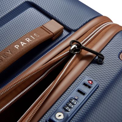 Image showing 7 th Delsey Chatelet Air 2.0 Hardside 26 in. Luggage Trunk with Spinner Wheels in Navy Blue